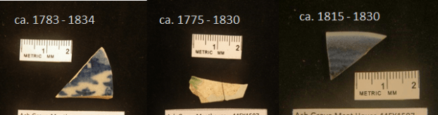 Decorated Pottery from Builder’s Trench