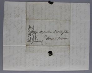 betsey to John Washington re slaves address